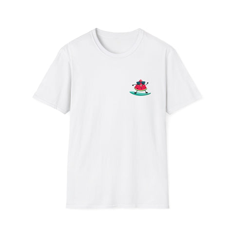 Surfer Watermelon Unisex Softstyle T-Shirt