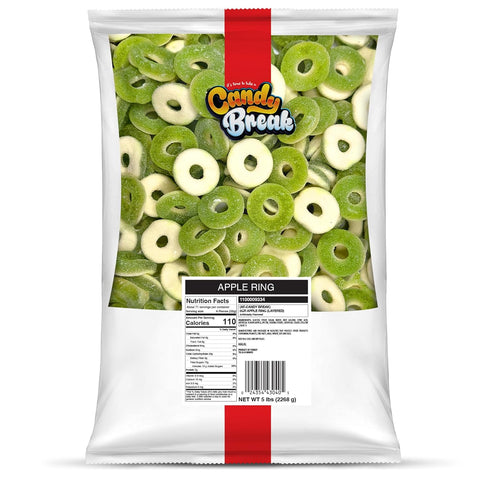 Apple Rings Gummies - 5 lb Bag