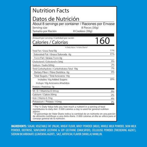 Snack Break - Bite-Sized Vanilla Wafers 8.11 oz - Ideal for Snacking - Perfect Pairing with Coffee and Tea - Crunchy Snack Delight (Pack of 6)