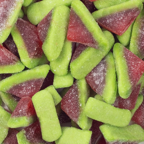 Candy Break Sour Watermelon Slices Gummies - 4 Oz Bags (Pack of 12)