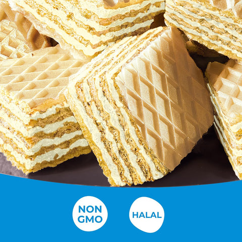 Snack Break - Bite-Sized Vanilla Wafers 8.11 oz - Ideal for Snacking - Perfect Pairing with Coffee and Tea - Crunchy Snack Delight (Pack of 6)