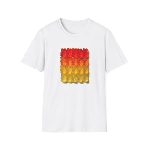 Colorful Gummy Bears Unisex Softstyle T-Shirt