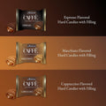 Maestro Massimo Assorted Coffee Hard Candy - 3 Flavors Espresso, Macchiato, Cappuccino | 2.2 lb Bulk Bag, 3mg Caffeine E