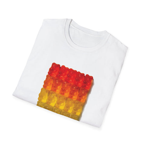 Colorful Gummy Bears Unisex Softstyle T-Shirt