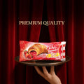 Like Home XL Strawberry Cream Filled Soft Croissant, Breakfast Pastry for Kids and Adults, Ready to Eat On the Go Snack,