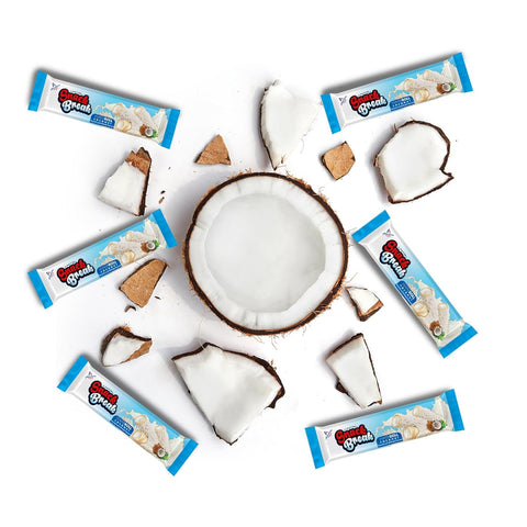 Snack Break Coconut Rolled Wafers, Individually Wrapped, Wafer Rolls with Creamy Coconut Filling, Snacks for Kids & Adults, 24 Individual Packs, Pack of 12