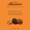 Maestro Massimo Center Filled Hard Coffee Candy, Individually Wrapped ...