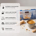 Maestro Massimo Savoiardi Original Italian Ladyfingers, Product of Italy, Premium Lady Fingers Snack, Italian Cookies fo