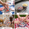 Candy Break Strawberry & Blue Raspberry Rings Bulk Gummies - 5 lbs Bag