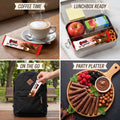 Snack Break Hazelnut Wafer Rolls, Cocoa Coated Crispy Rolled Wafer Cookies with Hazelnut Cream Filling, Individually Wra