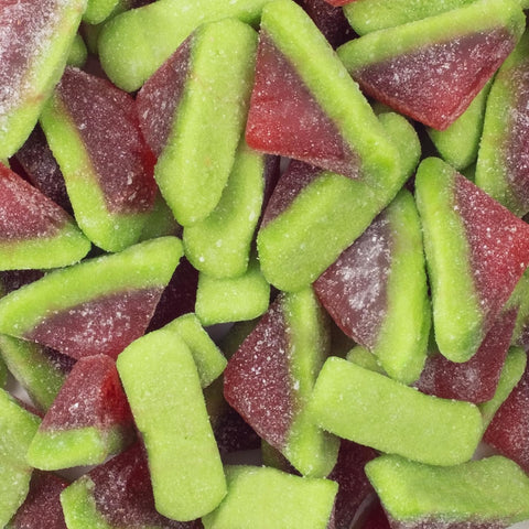 Candy Break Sour Watermelon Slices Gummy Candy - Individually Wrapped Share Size 4 Oz Bags - Sour & Chewy Snacks for Kids & Grown Ups (Pack of 12)