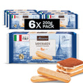 Maestro Massimo Savoiardi Original Italian Ladyfingers, Product of Italy, Premium Lady Fingers Snack, Italian Cookies fo