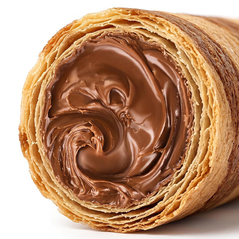 Snack Break Crispy Hazelnut Cream Wafer Rolls, 24 Count