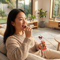 Snack Break Hazelnut Wafer Rolls, Cocoa Coated Crispy Rolled Wafer Cookies with Hazelnut Cream Filling, Individually Wra