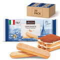 Maestro Massimo Savoiardi Original Italian Ladyfingers, Product of Italy, Premium Lady Fingers Snack, Italian Cookies fo