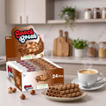 Snack Break Crispy Hazelnut Cream Wafer Rolls, 24 Count