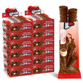 Snack Break Hazelnut Wafer Rolls, Cocoa Coated Crispy Rolled Wafer Cookies with Hazelnut Cream Filling, Individually Wra