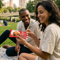 Like Home XL Chocolate Hazelnut Cream Filled Soft Croissant, Breakfast Pastry for Kids and Adults, Ready to Eat On the G