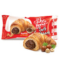 Like Home XL Chocolate Hazelnut Cream Filled Soft Croissant, Breakfast Pastry for Kids and Adults, Ready to Eat On the G
