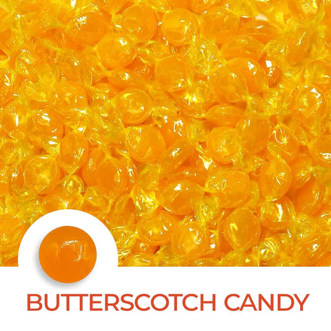 Butterscotch Hard Candy by Arcor - Individually Wrapped, 150 Count in Each Bulk Bag, Sweet Treats for Parties, Holidays & Office, Snacks for Adults & Kids