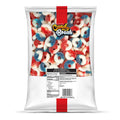 Candy Break Strawberry & Blue Raspberry Rings Bulk Gummies - 5 lbs Bag