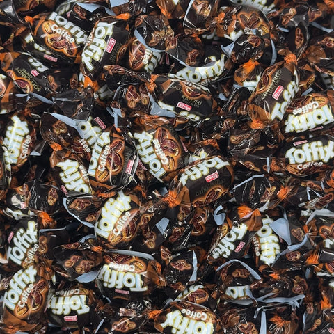 Toffix Coffee Chews, Center-Filled Soft Chewy Candy, 250 Pieces of Individually Wrapped Snacks for Kids & Adults, Coffee