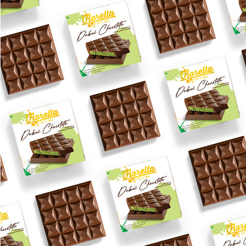 Fiorella Dubai Chocolate 60G - Milk Chocolate with Pistachio Butter and Crispy Kadayif 2.1 oz