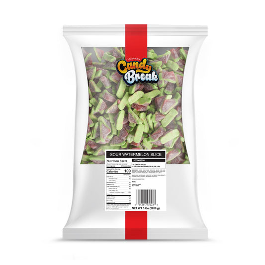 Sour Watermelon Slices (Bulk Candy Bag - 5 Pound)